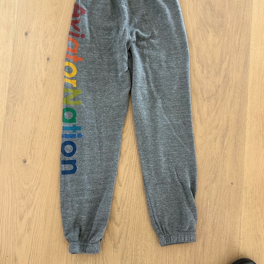 Aviator Nation Kids Gray Sweatpants (10)